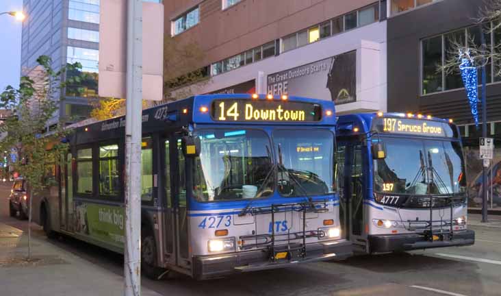 Edmonton New Flyer 4273 & 4777